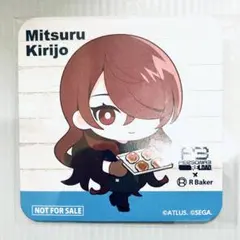 (17) 未使用　ペルソナ3リロード　総攻撃　缶バッジ　桐条 美鶴 ペルソナ3 リロード 岳羽ゆかり 桐条美鶴 総攻撃ラストカット