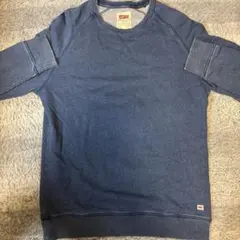Levi's ダークブルー トレーナー M