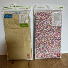 【新品未使用】UNIQLO レギンス 2点セット