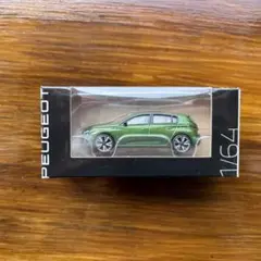 プジョー　Peugeot 308　ミニカー　1/64　オリビングリーン　ノレブ