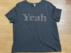 H&M Yeah ロゴ ラインストーン Tシャツのサムネイル