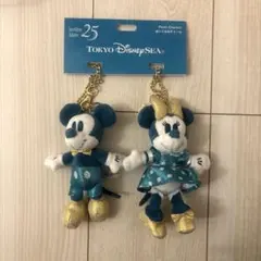 ディズニーシー 25周年スパークリング・ジュビリー ぬいぐるみチャーム ミニー