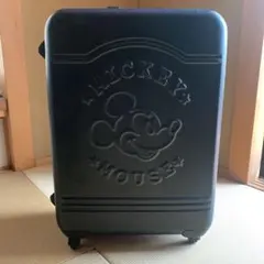 MICKEY MOUSE ミッキーマウス 特大 キャリーケース 紺