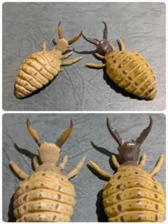 ★☆ウスバカゲロウ フィギュア アリジゴク 2体セットのサムネイル