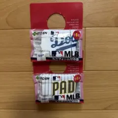 おーいお茶　伊藤園 MLB ユニフォーム型巾着 ドジャース パドレスのサムネイル