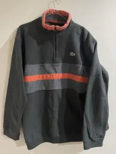 ラコステ　ハーフジップフリースプルオーバー