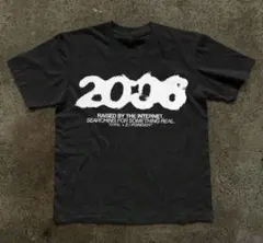 グラフィックTシャツブラック y2k opium swag Tシャツブラック