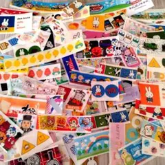 No.871　マスキングテープ　キャラクター　フレークシール　切り売り