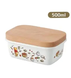 くまのプーさん ホーロー製 バターケース 500ml　保存容器のサムネイル