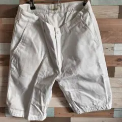 BEAMS ホワイト ショートパンツ M　ハーフパンツ