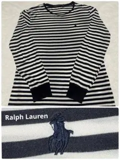 Ralph Lauren ラルフローレン ボーダー 長袖Tシャツ ユニセックス
