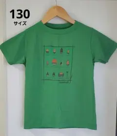 mont-bell どんぐりイラスト Tシャツ 緑　130