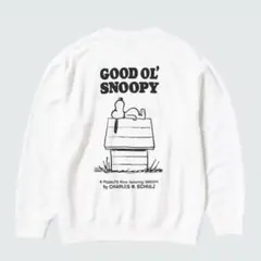UNIQLO ユニクロ　PEANUTS スヌーピー スウェットシャツ Lサイズ