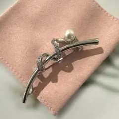 あこや真珠 本真珠　ブローチ　パール　華やか　7.8mm