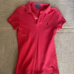 Ralph Lauren The Skinny Polo XS レッド