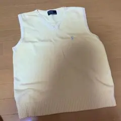 Polo by Ralph Lauren ニットベスト 黄色