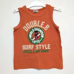 DOUBLE.B Miki House ミキハウス　タンクトップ 120オレンジのサムネイル