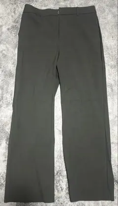 GU ブラック ストレートパンツ