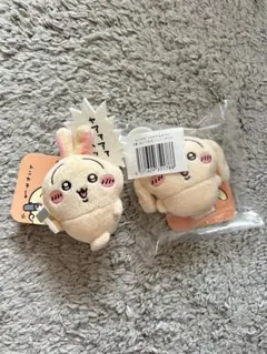 ちいかわ　うさぎ　うさぎだらけくじ　E賞　ぬいぐるみバッジ 2点セット