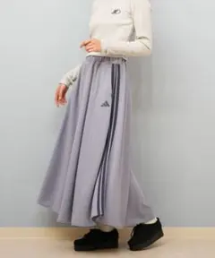 adidas フレアスカート シルビオ S