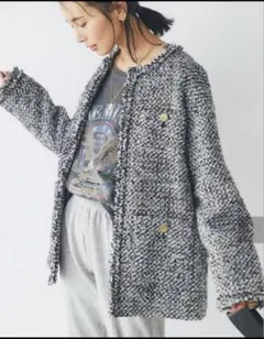 リブドロワ ジャケット