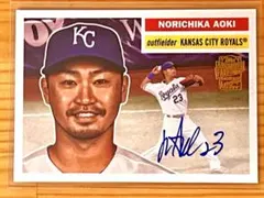 topps 青木宣親 直筆サイン archives 2025 ロイヤルズ　MLB