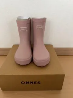OMNES レインブーツ ピンク 16.0cmのサムネイル