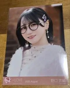 新品未使用品❣️=LOVE イコールラブ　野口衣織　生写真1枚