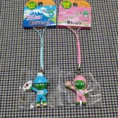 【未使用品】まりもっこり 富士山限定 福島限定　ストラップ