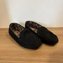 GLOBAL WORK グローバルワーク 内ボアモカシンシューズ ブラック XL