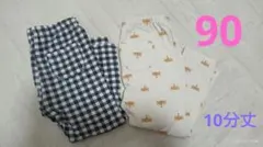 UNIQLOレギンスパンツ[90サイズ]１０分丈