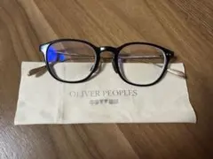 OLIVER PEOPLES ブラック メガネ