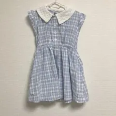 ピューピルハウス　ワンピース　チェック　90のサムネイル