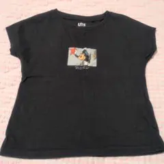 Disney ミッキー Tシャツ 100cm ブラック