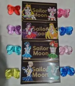 セーラームーン　マルチケースとリボンカラーのアクリルアイスセット☆