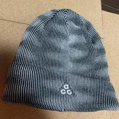 NIKEACG‼️ストライプニット帽‼️試着しただけです。