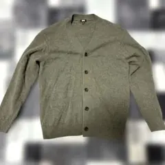 ラムvネックカーディガン ユニクロ