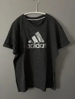 adidas トレーニングシャツ ブラック Tシャツ
