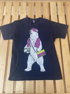 go slow caravan フェス熊 半袖Tシャツ　サイズ1のサムネイル