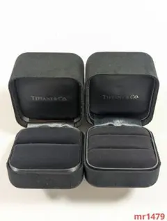 ティファニーリングケース　2個セット　空箱