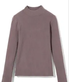 GRL ハイネックリブニットトップス[k8537v] モカ Mサイズ