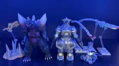 ゴジラ ジオラマフィギュア5体セット メガギラス ヘドラ 逆襲 - メルカリ