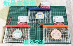 ミニメッシュポーチ2の3点セット ちいかわ ハチワレ うさぎ キャンドゥ