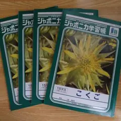 新品　ショウワノート ジャポニカ学習帳 こくご 15マス 4冊セットのサムネイル