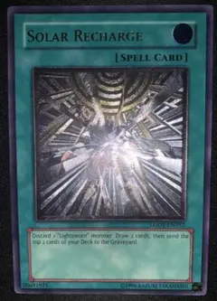 遊戯王 ソーラーエクスチェンジ レリーフ 英語 英語版 アンリミ 強個体