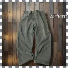 Carharttカーハートルーズフィットキャンバスペインターワークパンツ W42