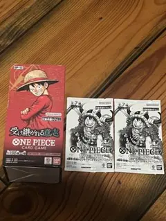 ONE PIECEカード 受け継がれる意志OP-13 BOXテープカットプロモ付
