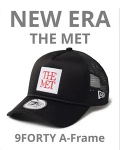 NEW ERA ニューエラ 9FORTY the met メッシュ　キャップ 黒