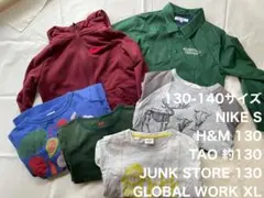 値下げ！NIKE H&M TAO 他130-140サイズ トップスセット