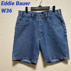 00s エディーバウアー　デニムショートパンツ　W36 Relaxed-fitのサムネイル